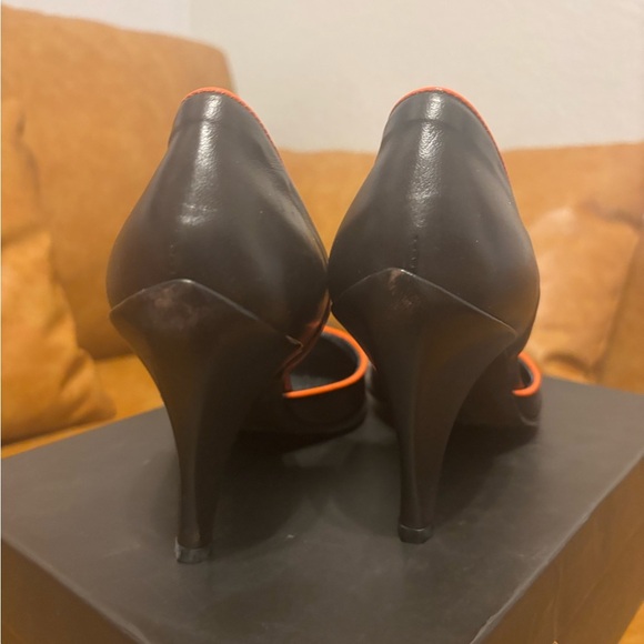 WOMEN’S BRUNO BORDESE HEELS size US 5 EUR 39 1/2 NEW HOT ITALY BLACK HIGH HEELS - Picture 15 of 16